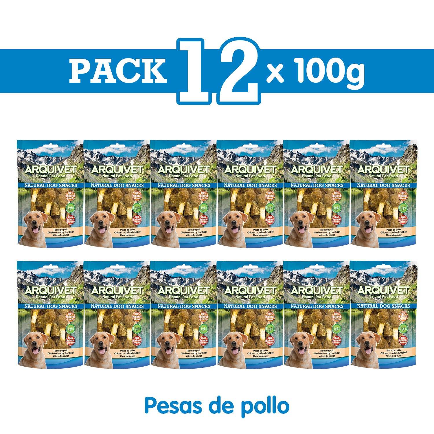 arquivet-snack-poulet-friandise-chien-100-g-naturel image 3