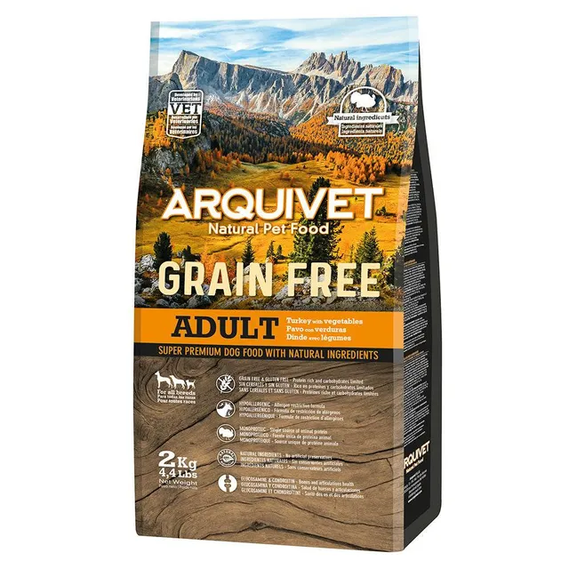 arquivet-croquettes-dinde-l-gumes-chien-2-kg-sans-c-r-ales image 1