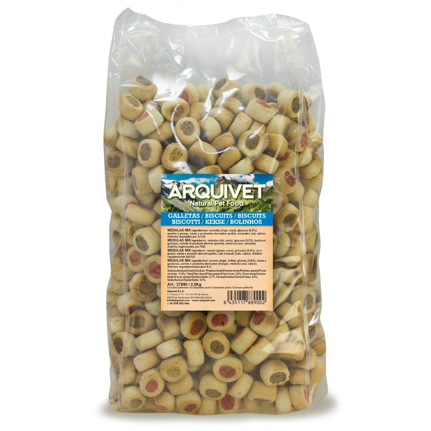 arquivet-dog-snacks-cookies-m-dulas-mix-biscuits-chien-200-g image 7