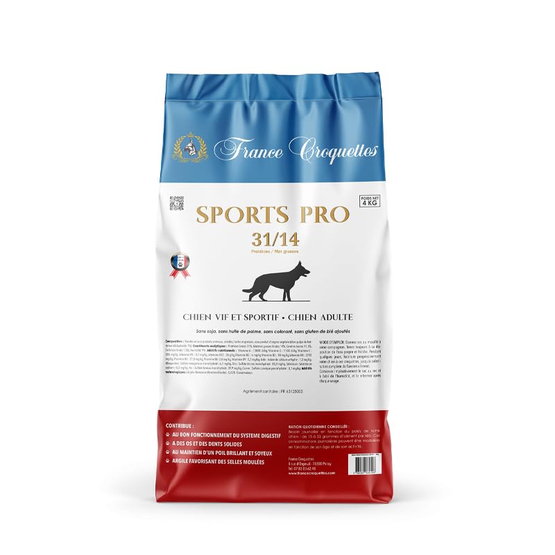 france-croquettes-sport-pro-31-14-croquettes-chien-4-kg-sportif image 1