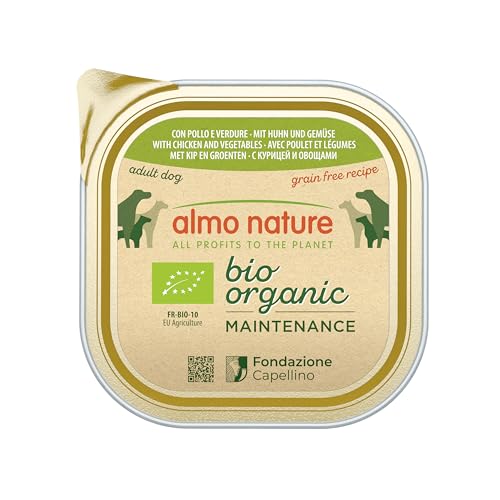 almo-nature-bio-organic-p-t-chien-poulet-l-gumes-300g-x9-bio image 6