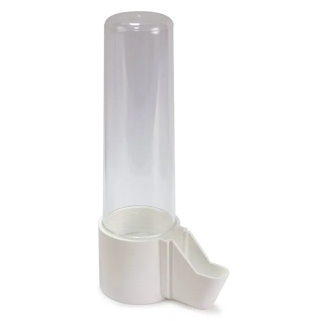 arquivet-abreuvoir-oiseau-cage-85-cc-bec-plastique-blanc image 1