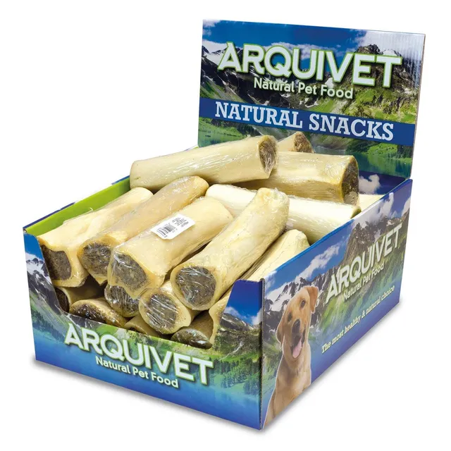 arquivet-os-de-buffle-fourr-foie-friandise-chien-16-cm image 1