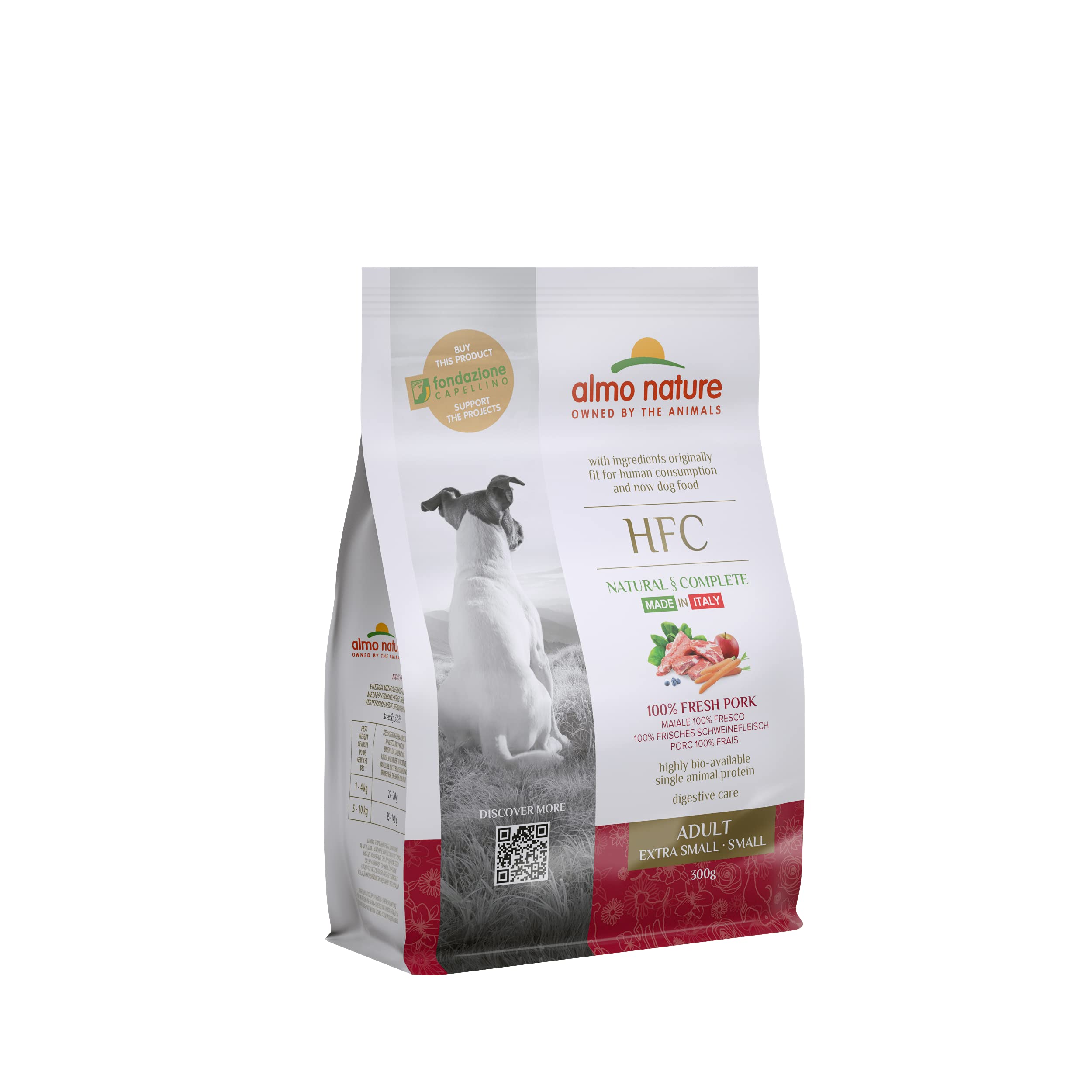 almo-nature-hfc-adult-xs-s-croquette-chien-porc-petit-chien image 1