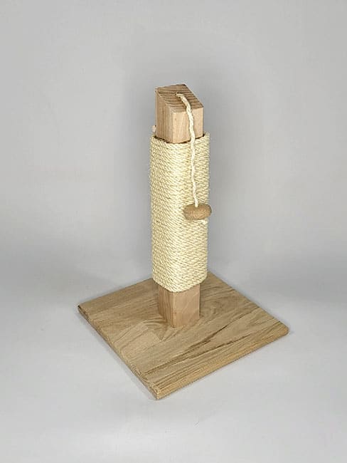 chat-perch-kiya-griffoir-chat-bois-sisal-47-cm-avec-jouet image 2