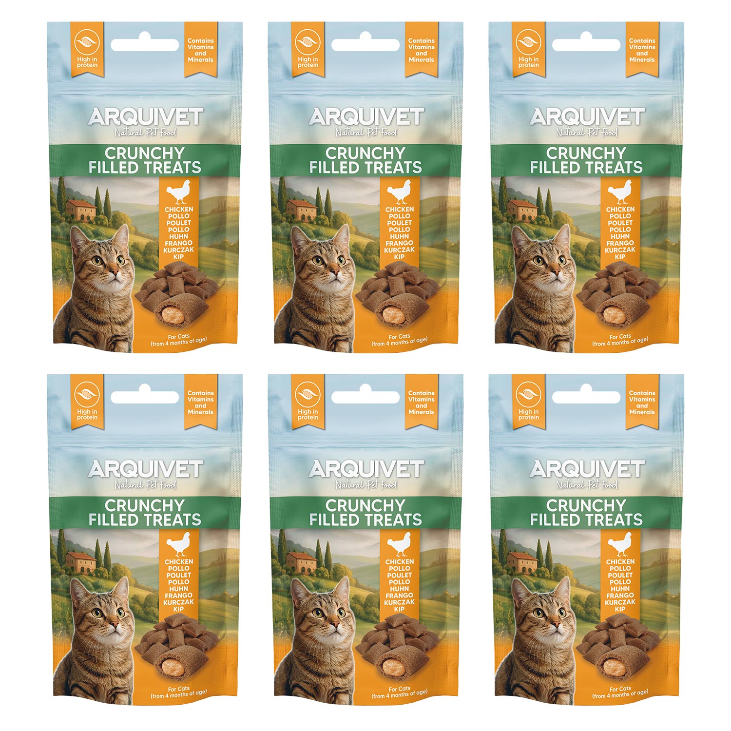 arquivet-bouch-es-poulet-friandise-chat-fourr-es-40-gr image 4