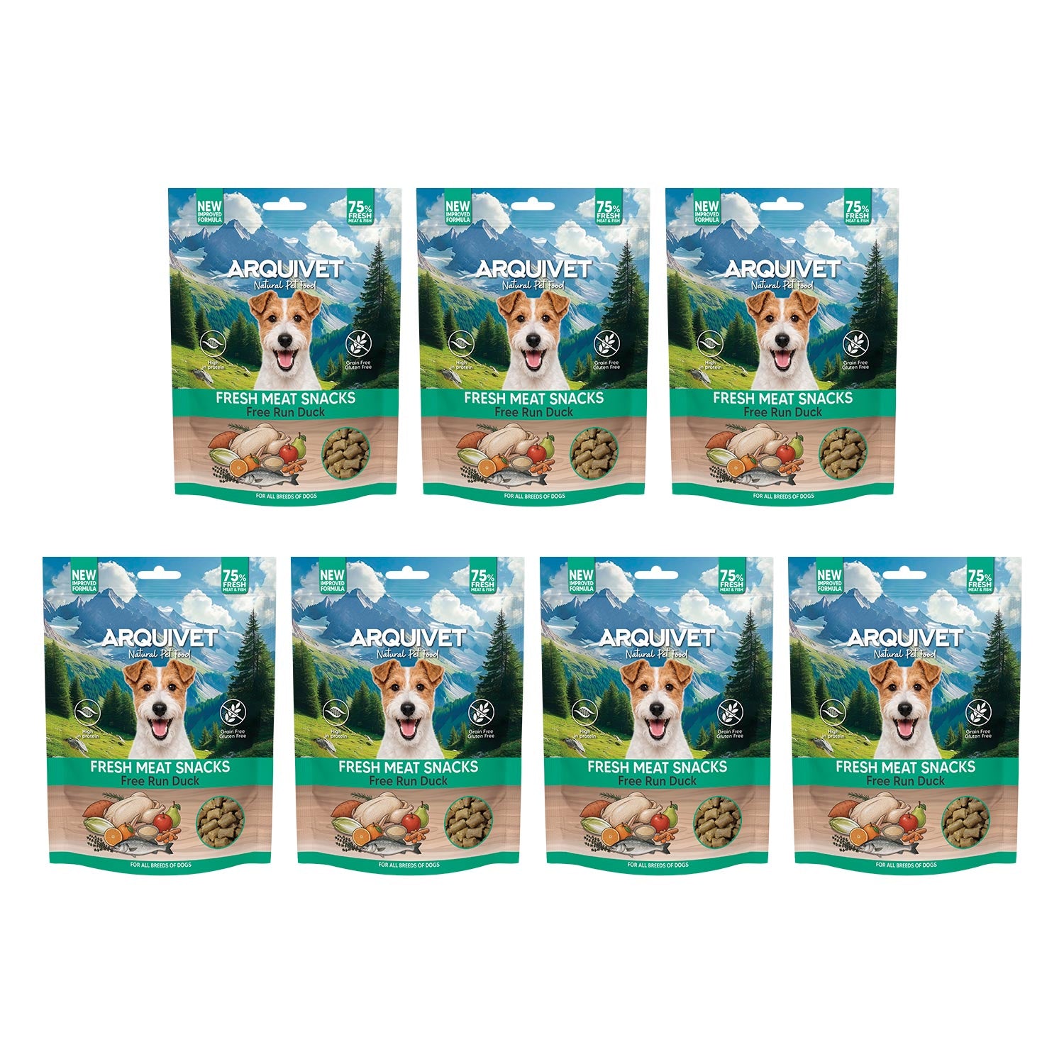 arquivet-fresh-meat-snacks-friandise-chien-canard-300-g image 6
