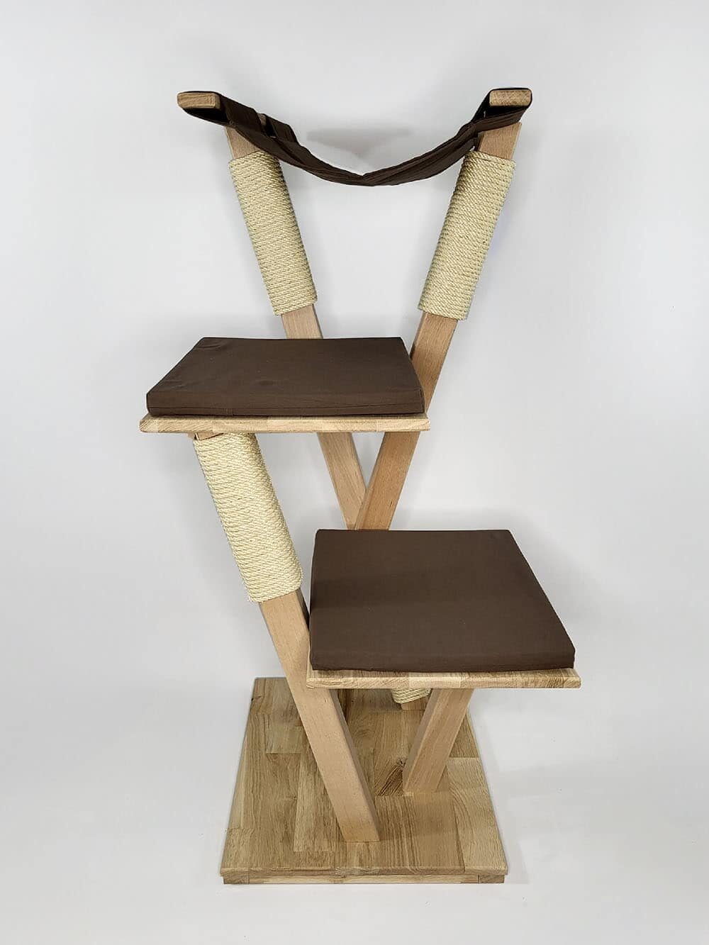 chat-perch-belladone-arbre-chat-bois-130cm-hamac-50x40cm image 5