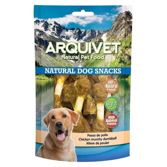 arquivet-snack-poulet-friandise-chien-100-g-naturel image 1