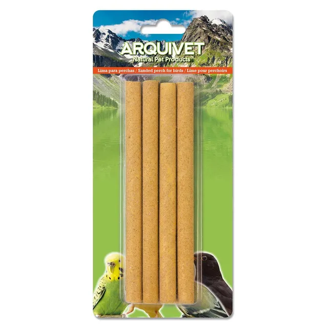 arquivet-lime-perchoir-oiseaux-16-cm-lot-de-4-pi-ces image 1