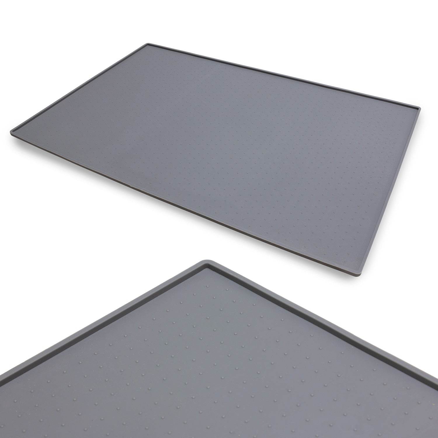 arquivet-tapis-gamelle-silicone-gris-chien-chat-antid-rapant image 1