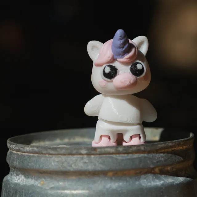 carabidule-les-bricoles-licorne-fidget-articul-3d image 1