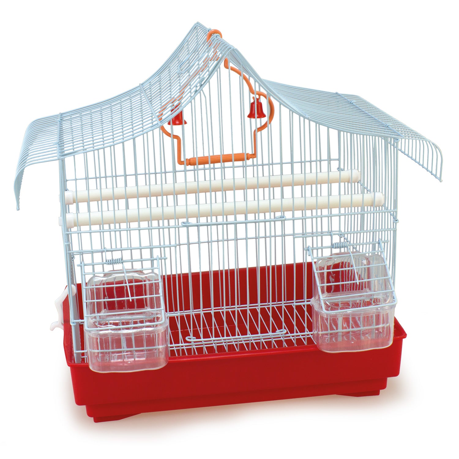 arquivet-cages-milano-oiseaux-34-cm-lot-4-avec-accessoires image 1