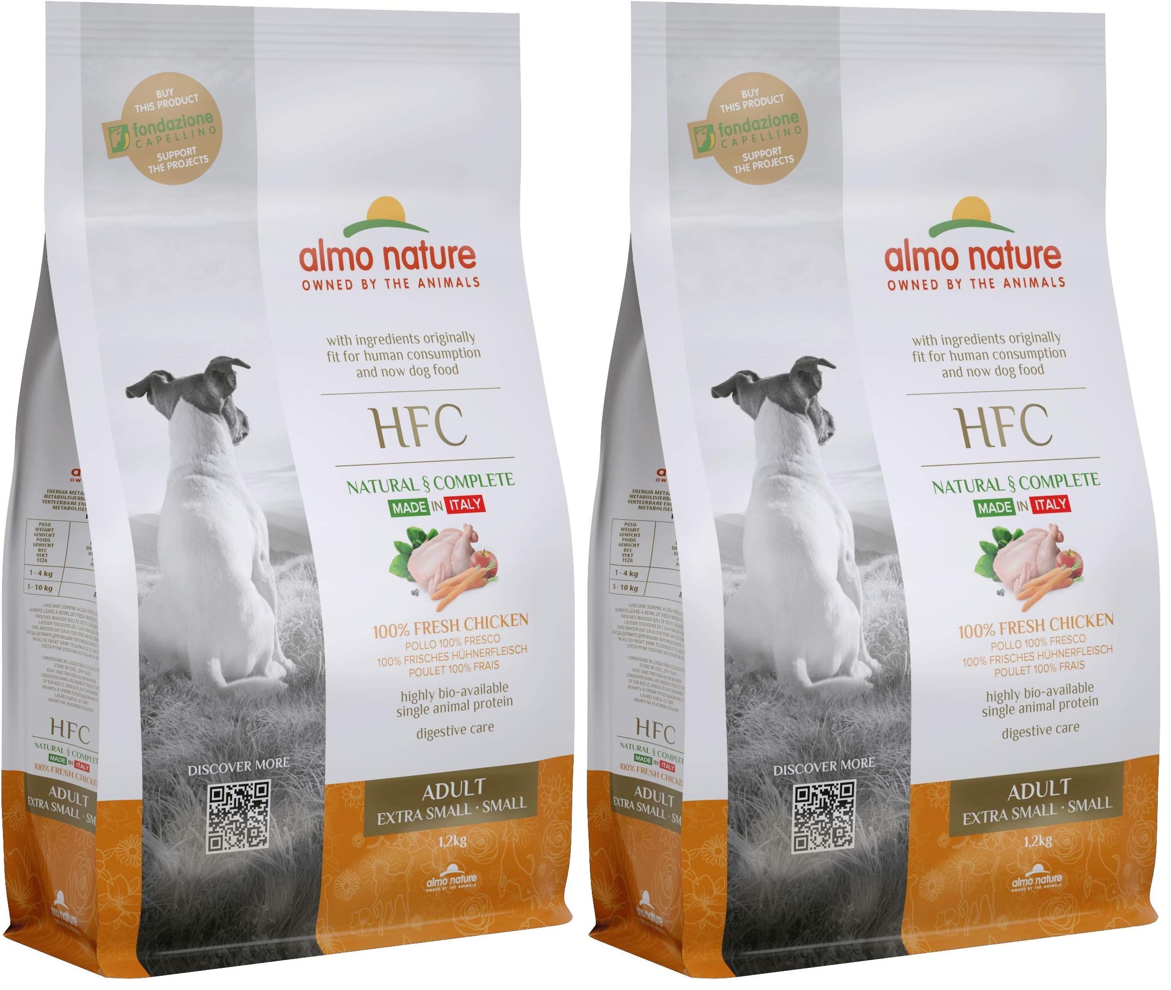 almo-nature-hfc-adult-xs-s-croquettes-chien-poulet-300g image 6
