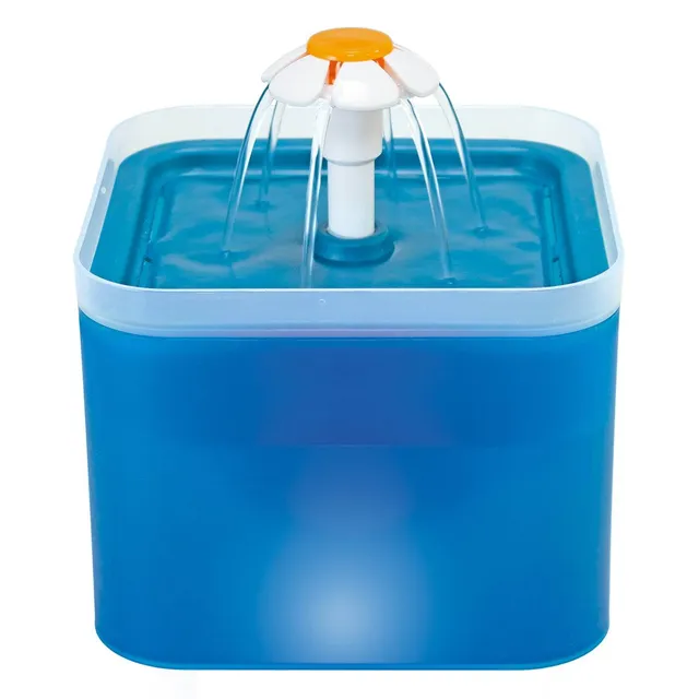 arquivet-fontaine-eau-chat-led-2-litres-filtre-charbon image 1