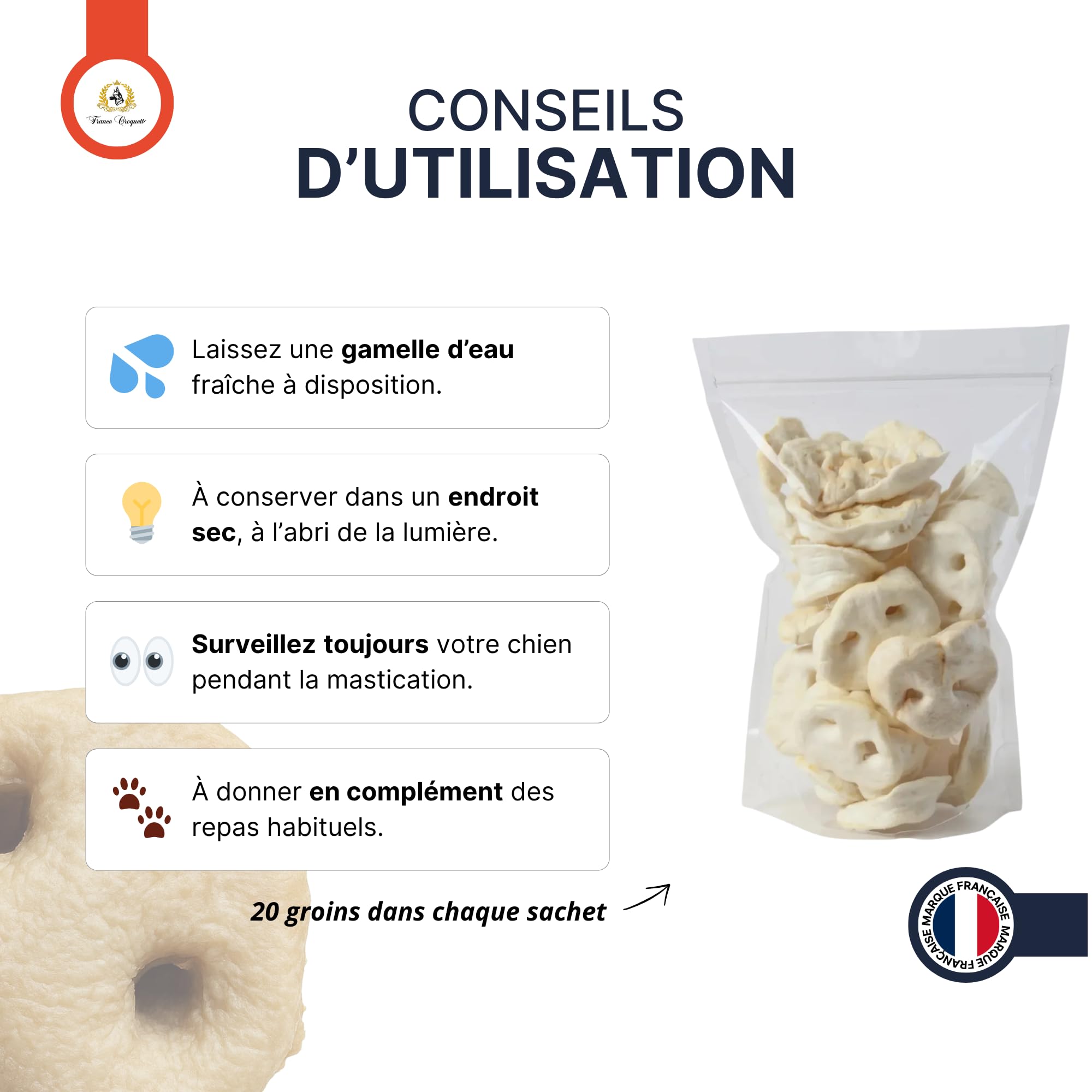 france-croquettes-friandise-chien-nez-porc-x20-mastication-longue image 2