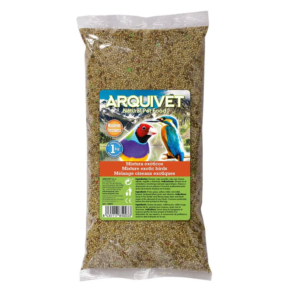 arquivet-m-lange-exotique-nourriture-oiseaux-1-kg-graines image 1