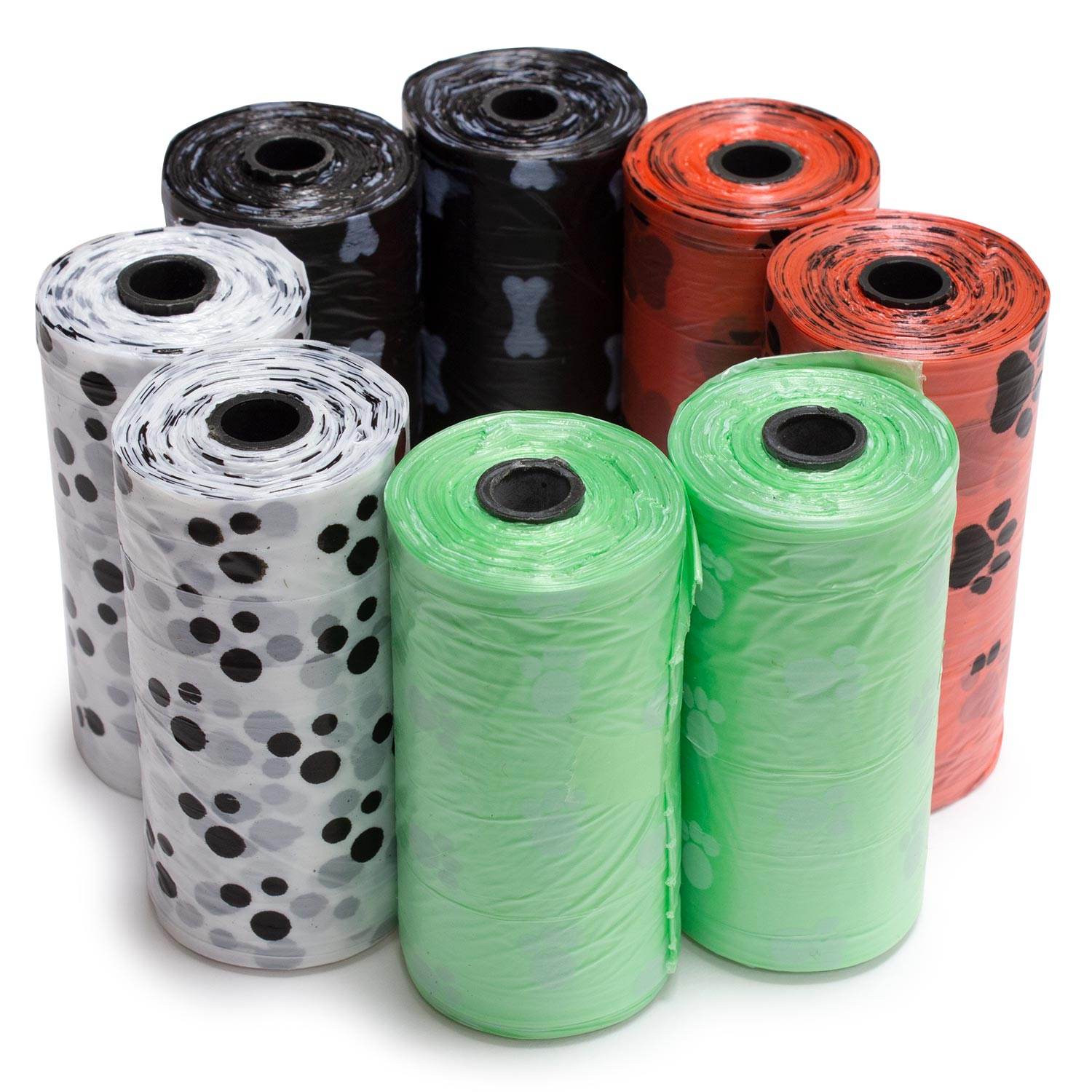 arquivet-sacs-hygi-niques-imprim-s-chien-8-rouleaux-r-sistants image 3