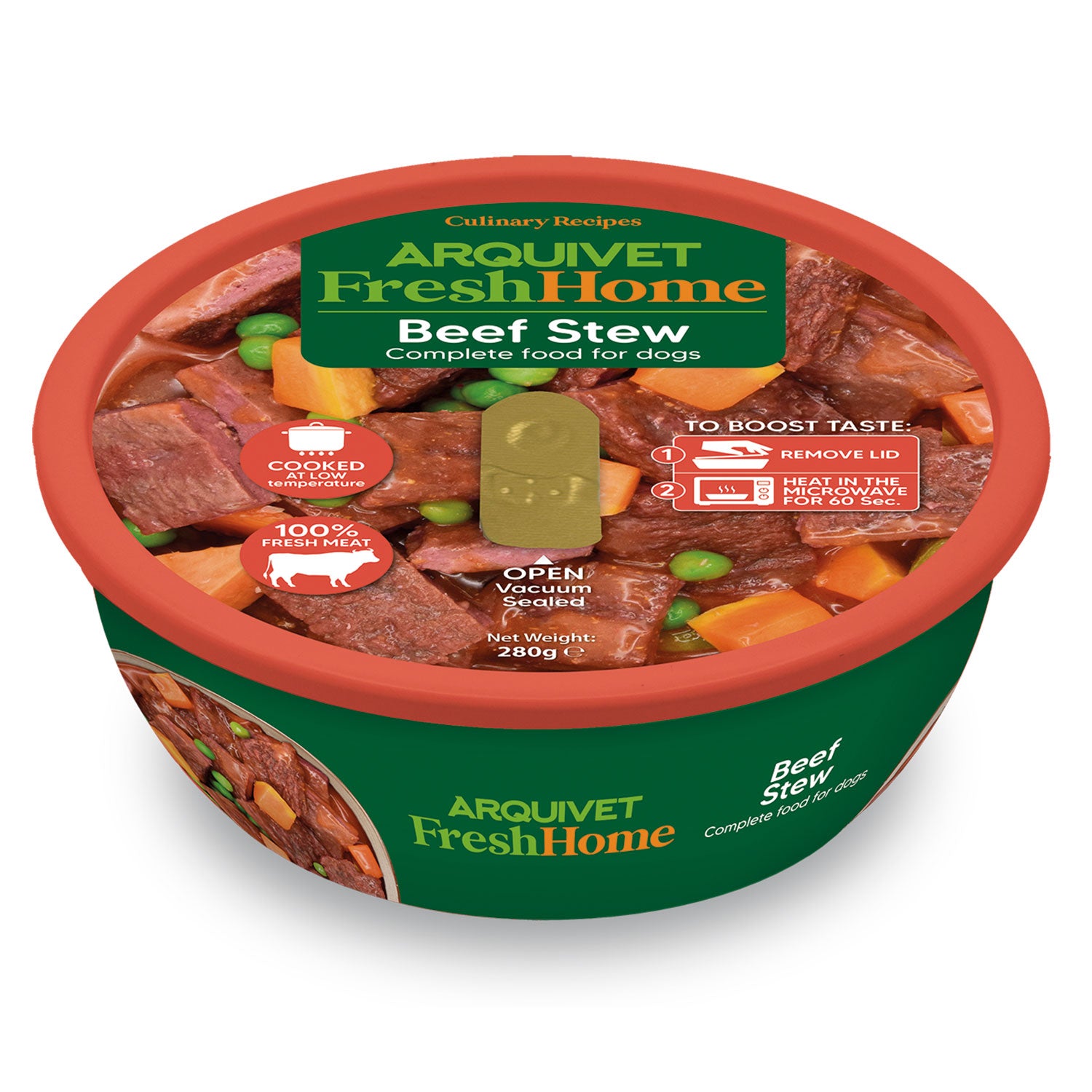 arquivet-dog-homemade-beef-stew-rago-t-boeuf-280-gr image 1