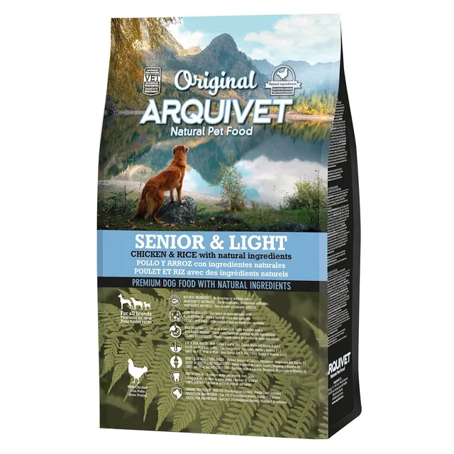 arquivet-original-croquette-light-poulet-riz-3-kg-senior image 1