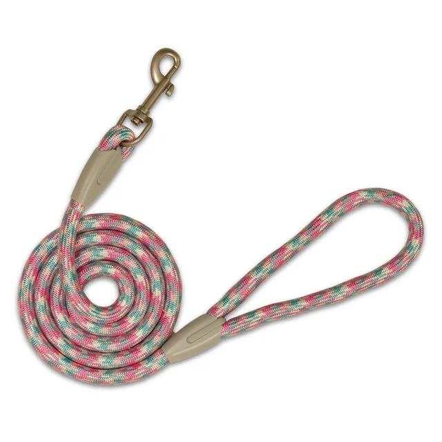 arquivet-piemonte-laisse-corde-rose-8-mm-x-120-cm image 1