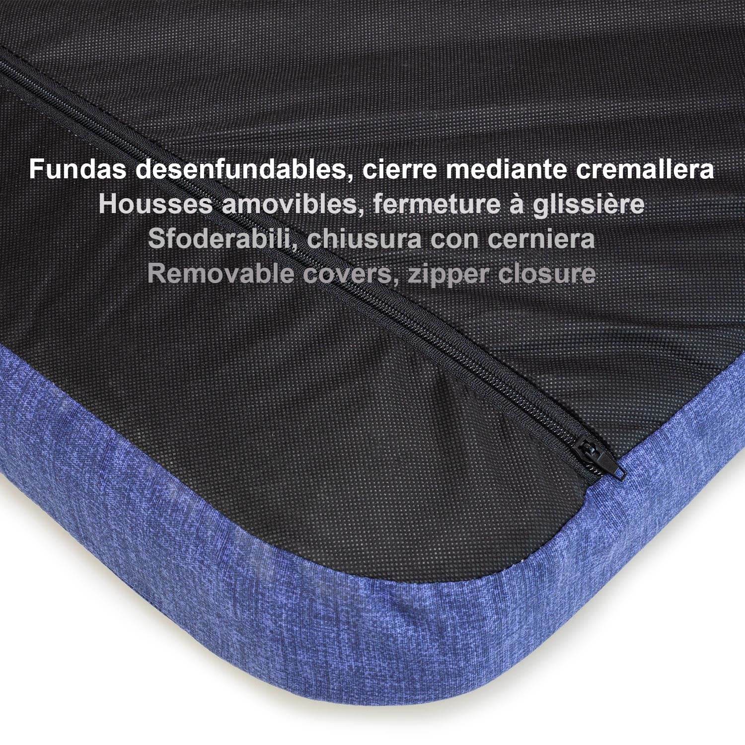 arquivet-tapis-chien-uni-patte-bleu-matelas-90x65x9-cm image 3