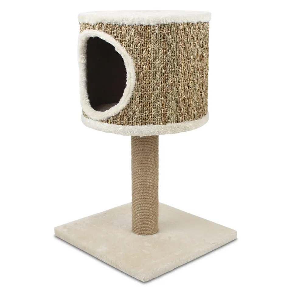 arquivet-nemo-griffoir-chat-jute-beige-34x34x58-cm image 1