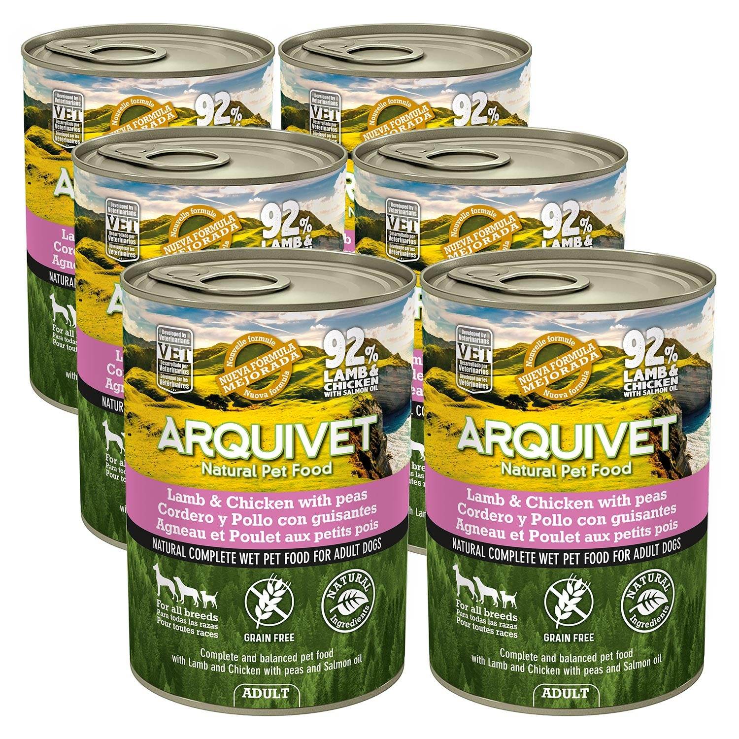 arquivet-p-t-e-agneau-poulet-p-t-e-chien-400-g-sans-c-r-ales image 4
