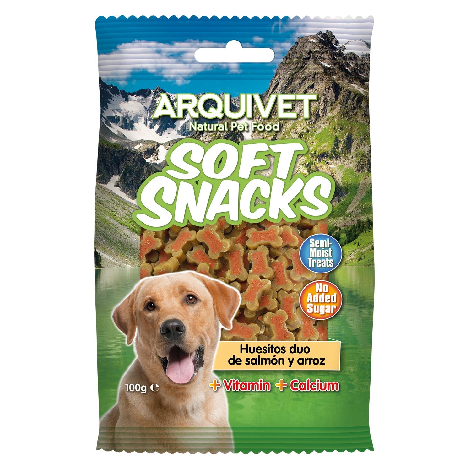 arquivet-duo-bones-saumon-riz-friandise-chien-100-gr image 1