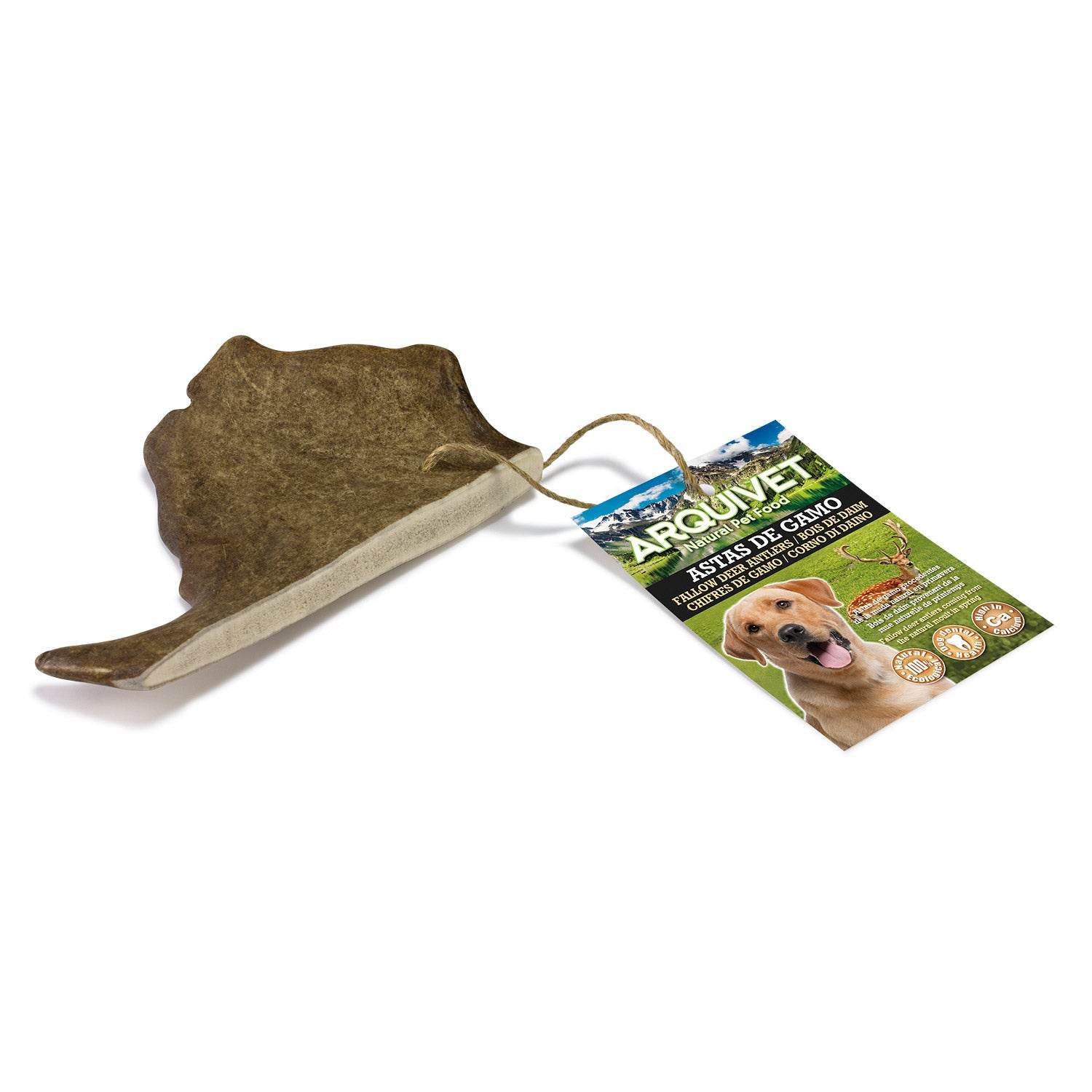 arquivet-bois-de-daim-friandise-chien-mastication-50-g-naturel image 2