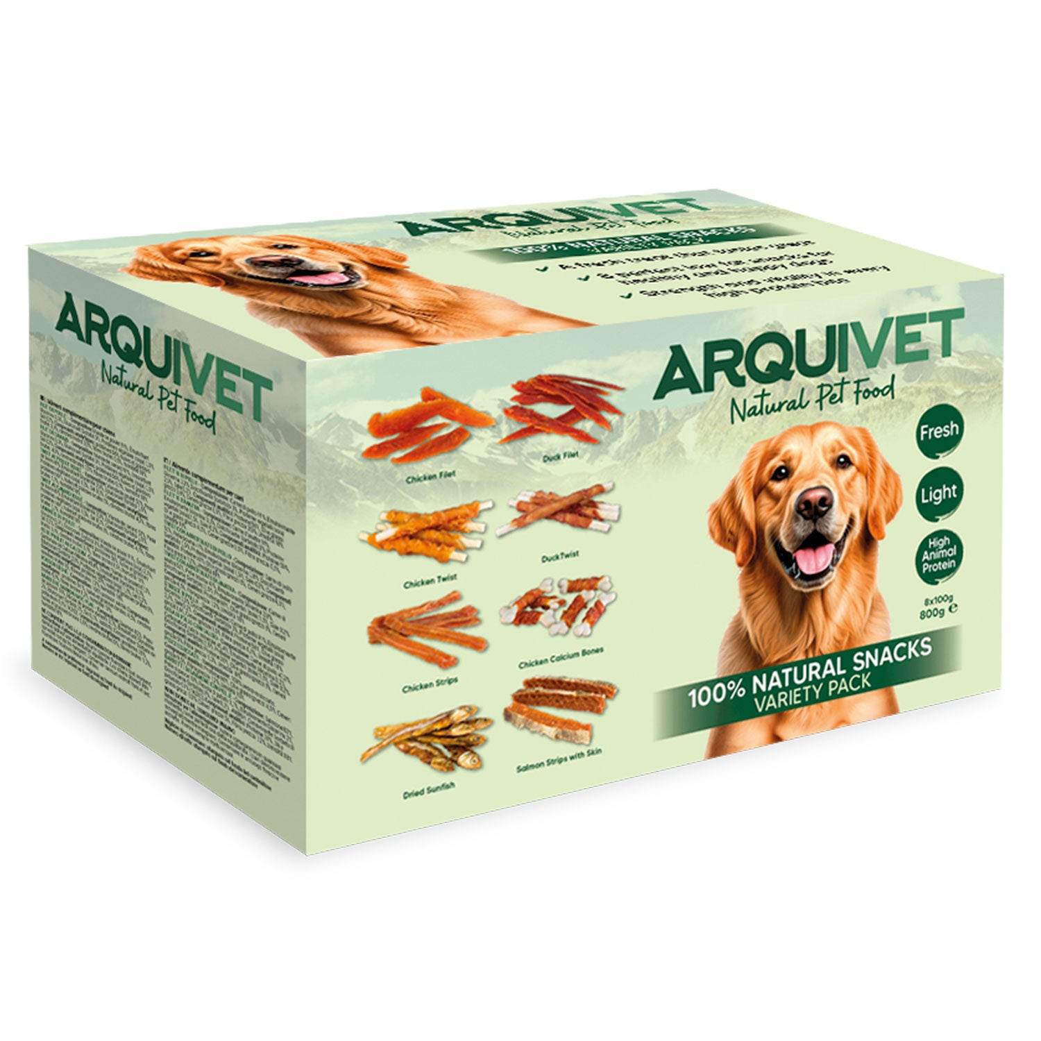 arquivet-natural-snacks-friandises-chien-8x100-g image 1