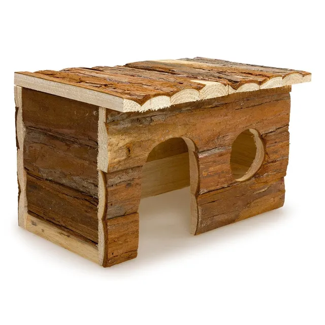 arquivet-maison-bois-rongeur-cabane-hamster-28x18x16-cm image 1