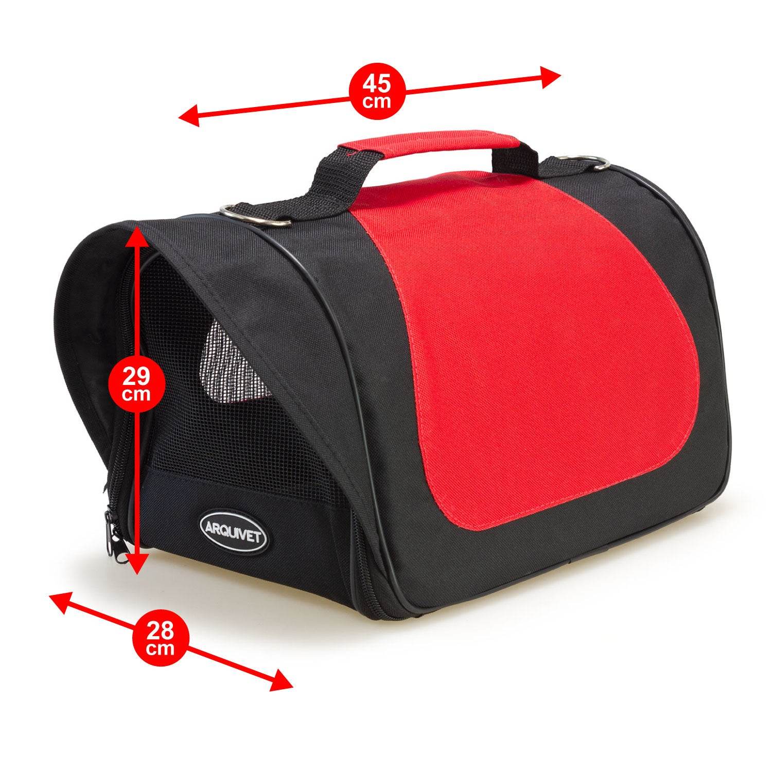 arquivet-sac-avion-sac-transport-chien-semi-rigide-45-cm image 5