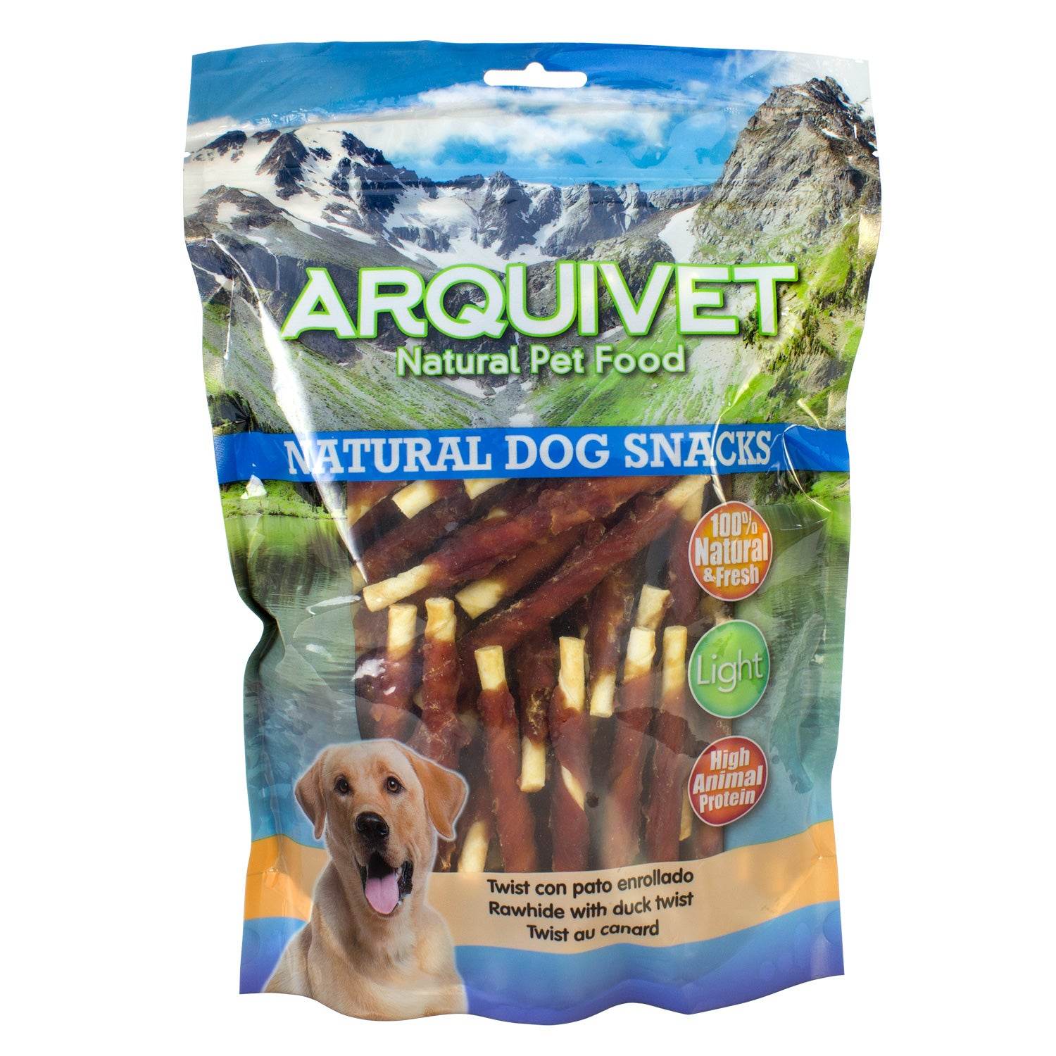 arquivet-duck-twist-friandise-canard-chien-100-g-13-cm image 4