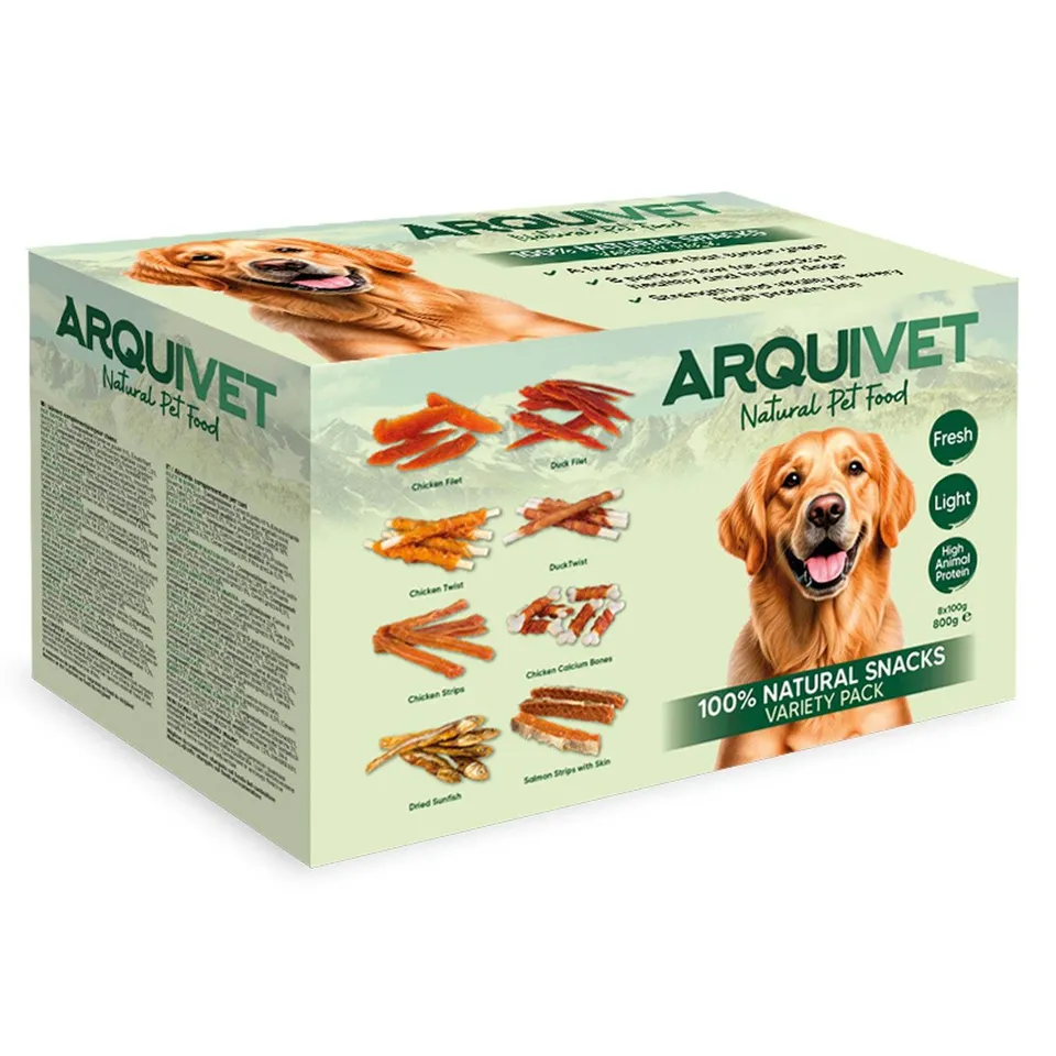 arquivet-natural-snacks-friandises-chien-8x100-g image 1