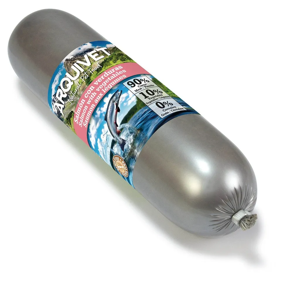 arquivet-saucisson-chien-saumon-l-gumes-500-g image 1