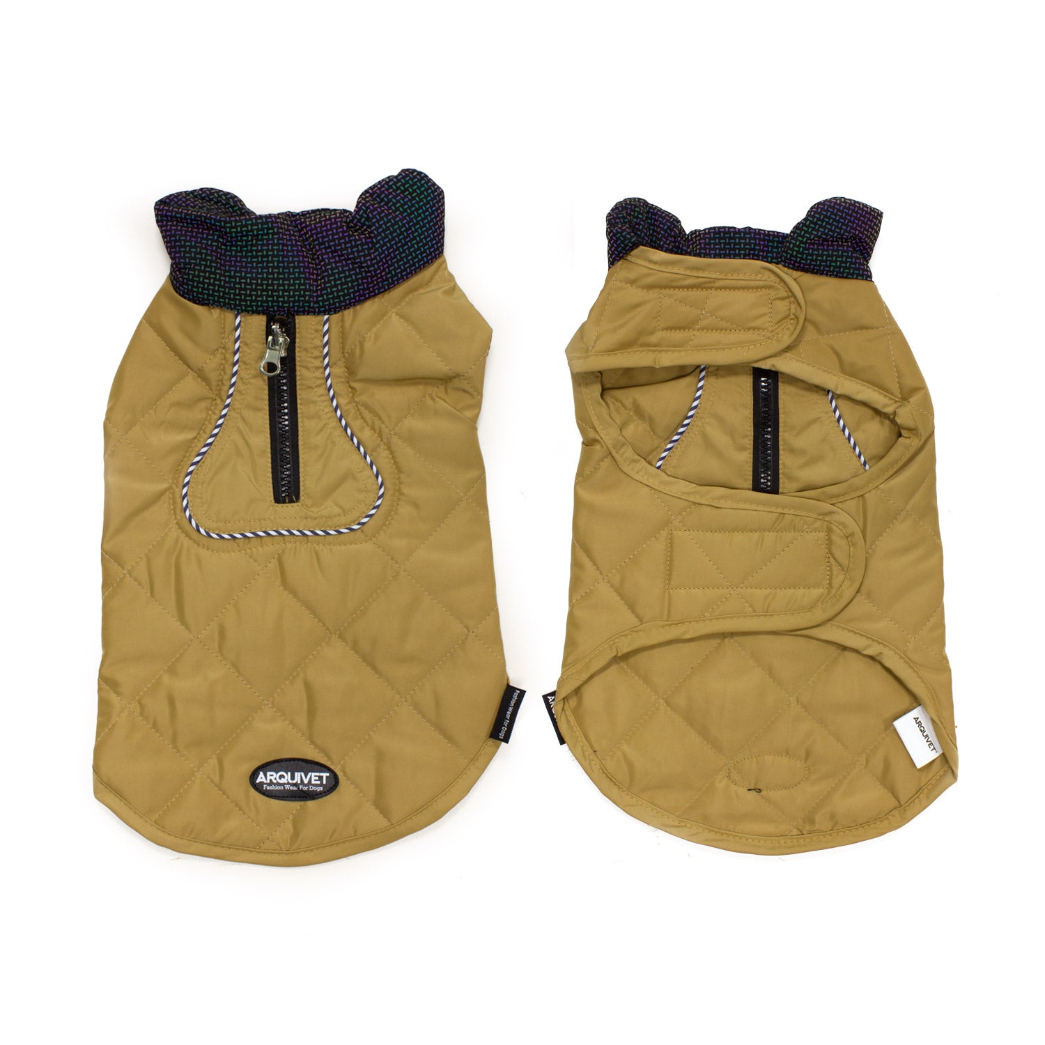 arquivet-aconcagua-manteau-chien-beige-matelass-xs-20cm image 2