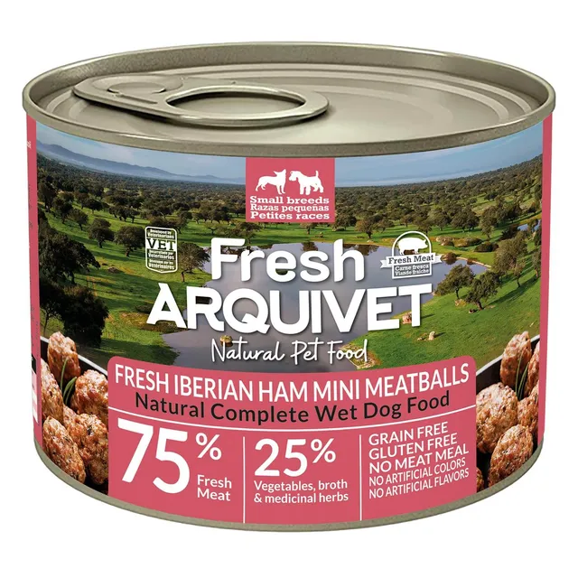 arquivet-mini-boulettes-jambon-ib-rique-200-g-p-t-e-chien image 1
