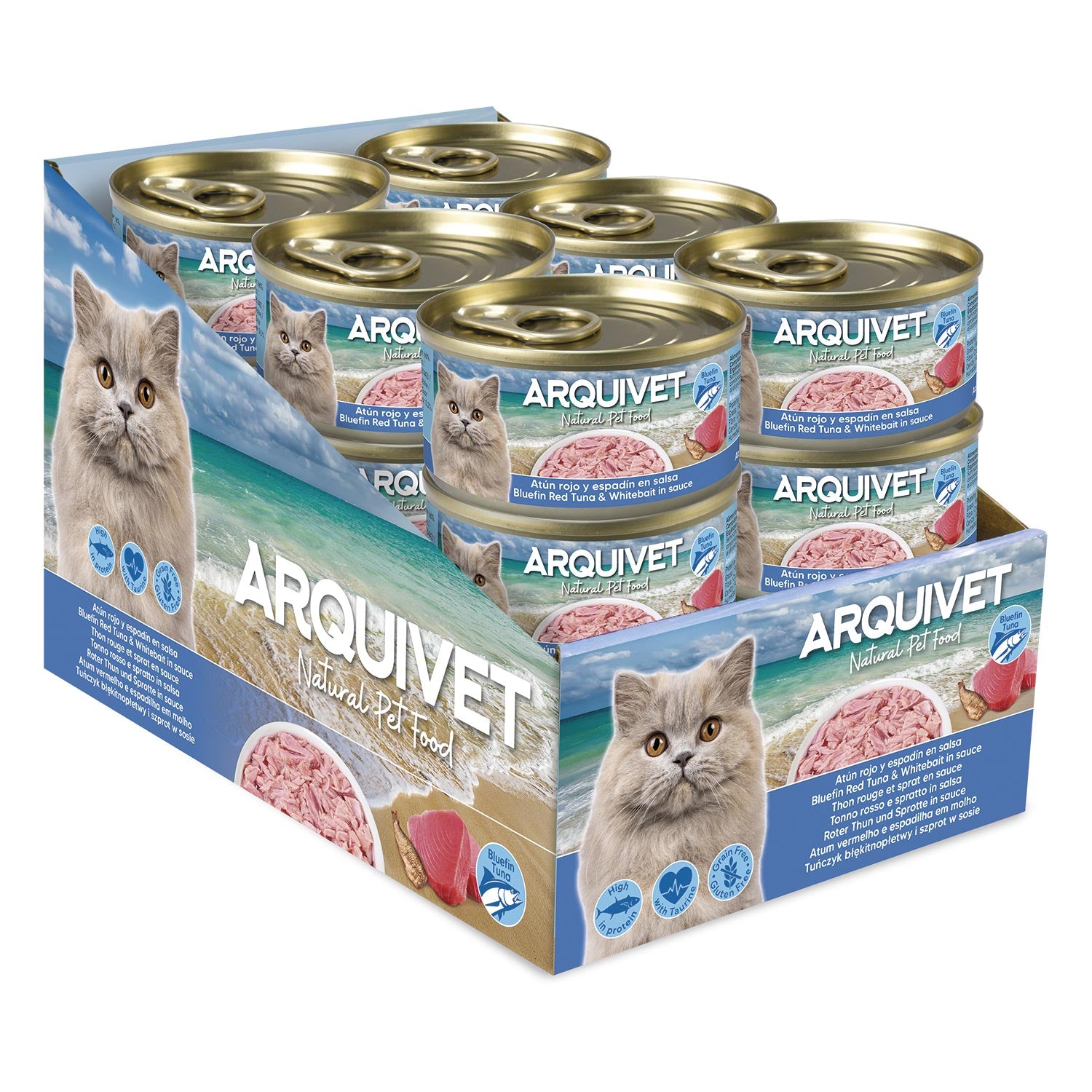 arquivet-mini-fillets-p-t-e-chat-thon-80-g image 2
