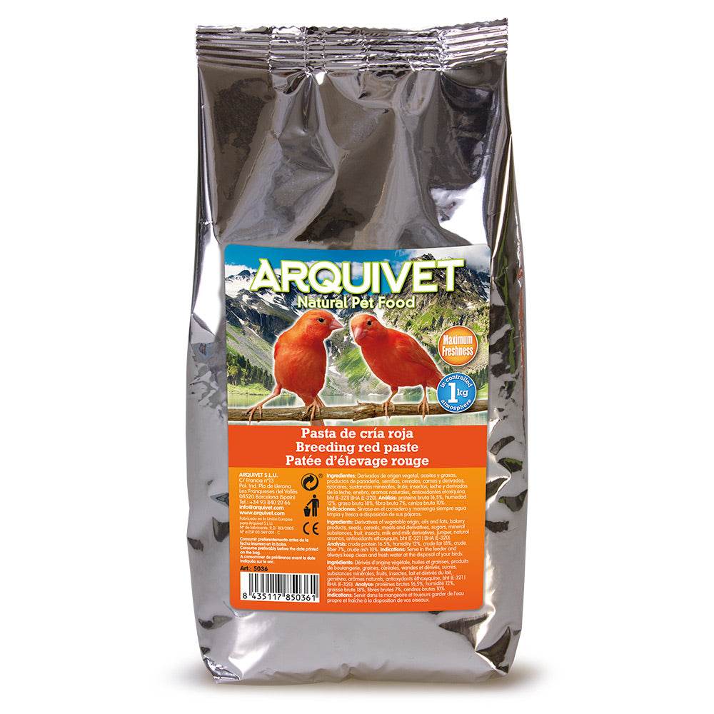 arquivet-p-t-e-rouge-d-levage-aliment-oiseaux-300-g image 3