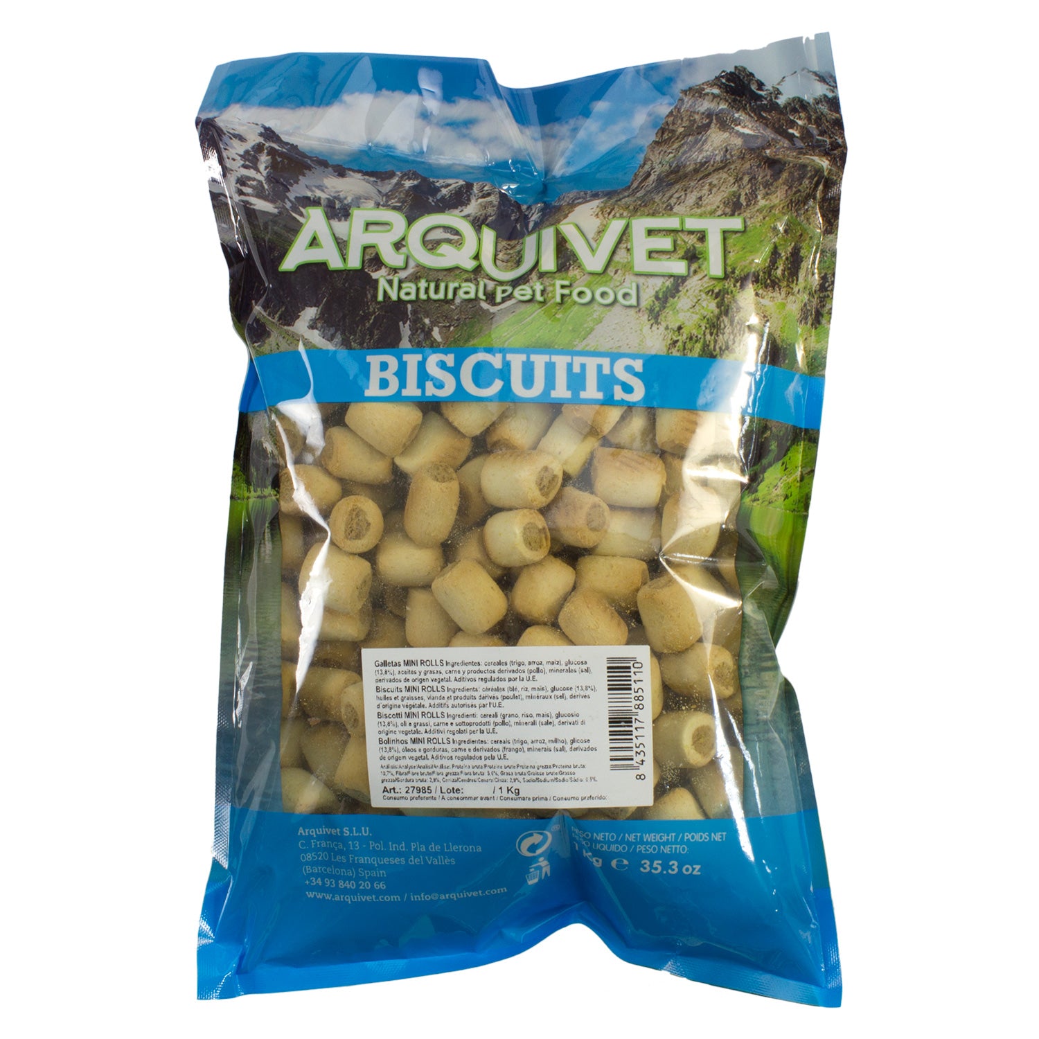 arquivet-mini-rolls-biscuit-chien-mini-rolls-200-g image 6