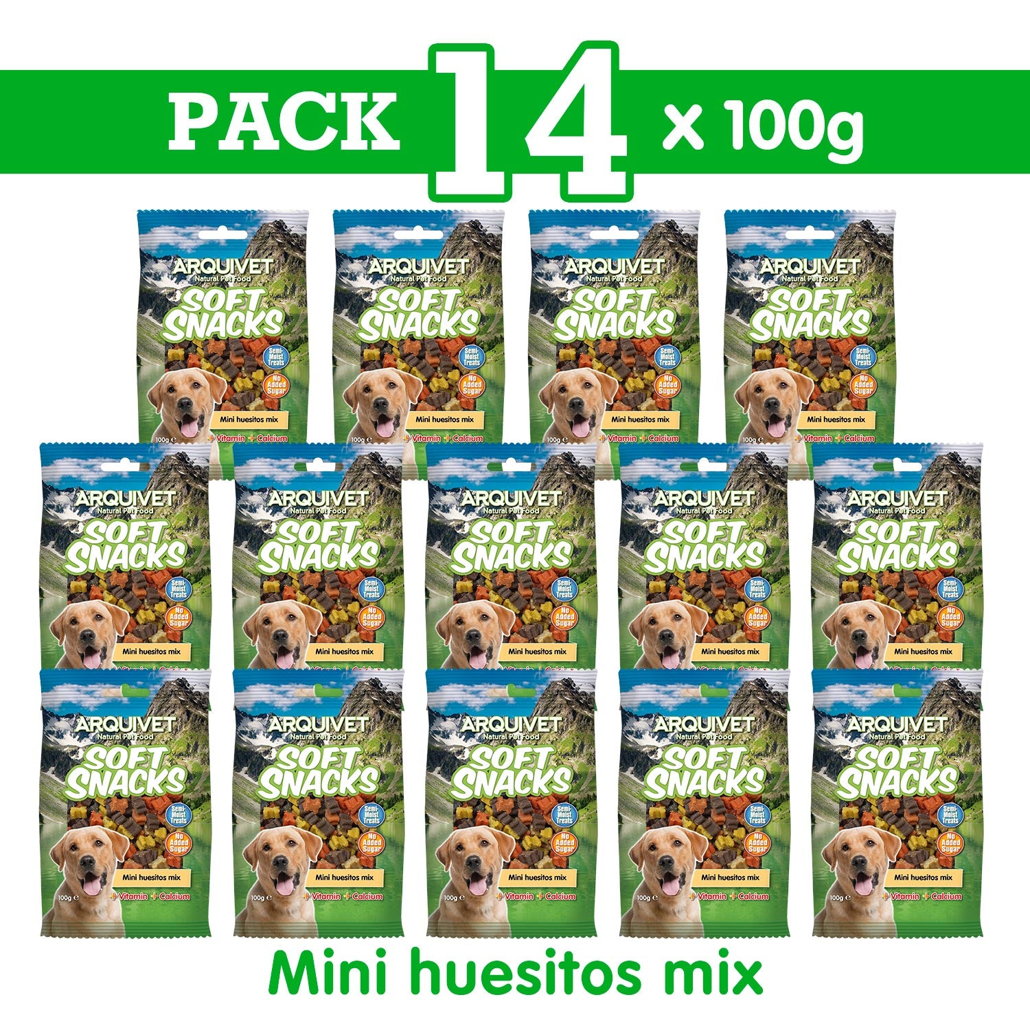 arquivet-mini-bones-mix-friandise-molle-chien-100-g image 3