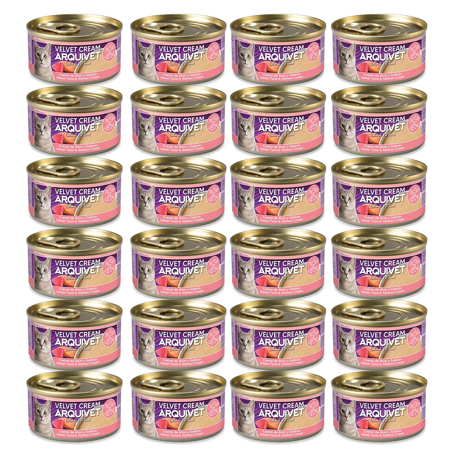 arquivet-velvet-cream-friandise-chat-thon-saumon-80-g image 4