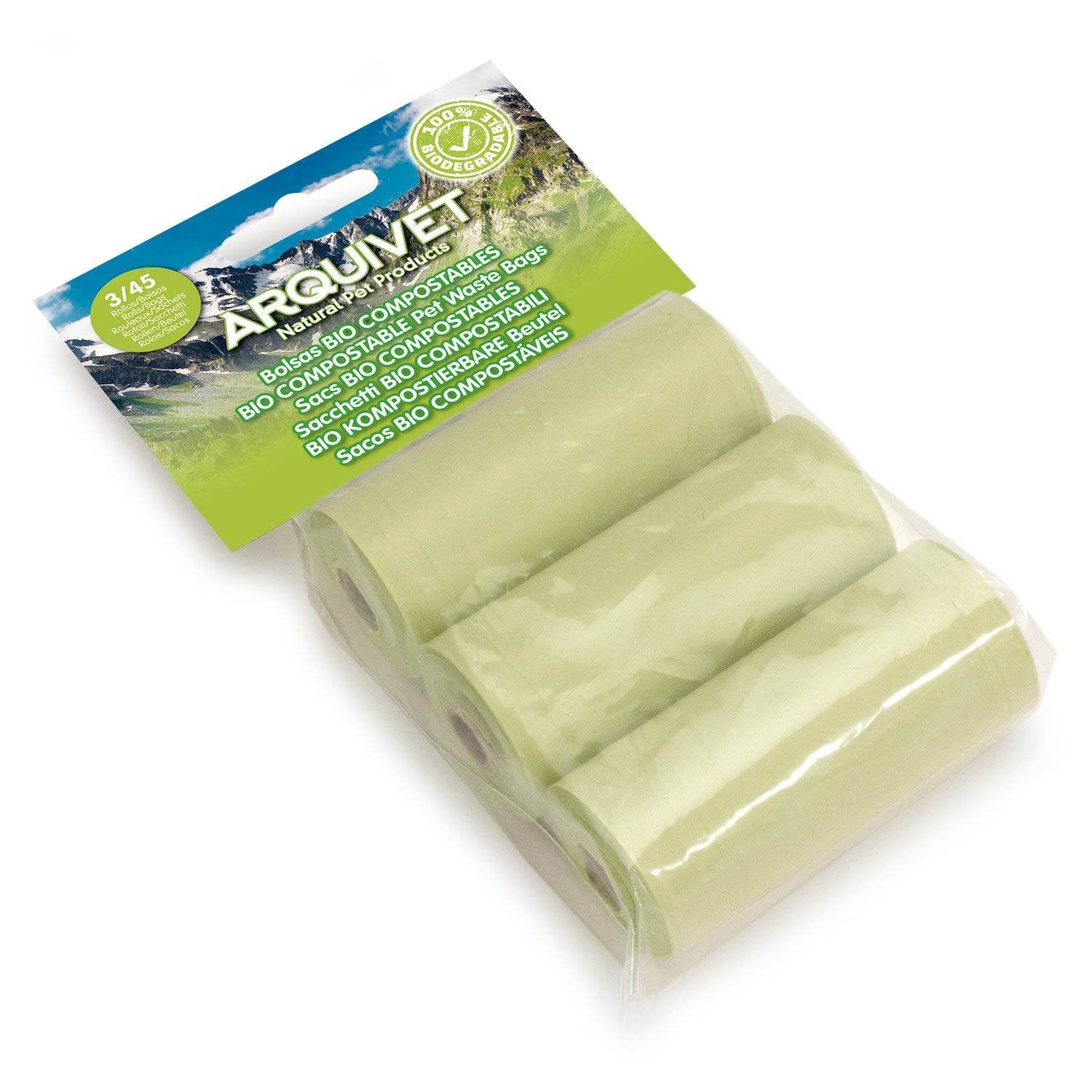 arquivet-sacs-chien-biod-gradables-8-rouleaux-x15 image 1