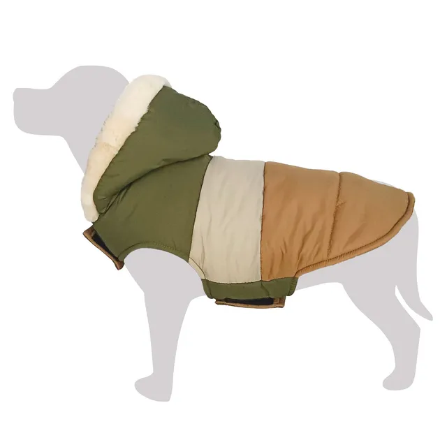 arquivet-kailash-manteau-chien-capuche-m-30-cm-beige image 1