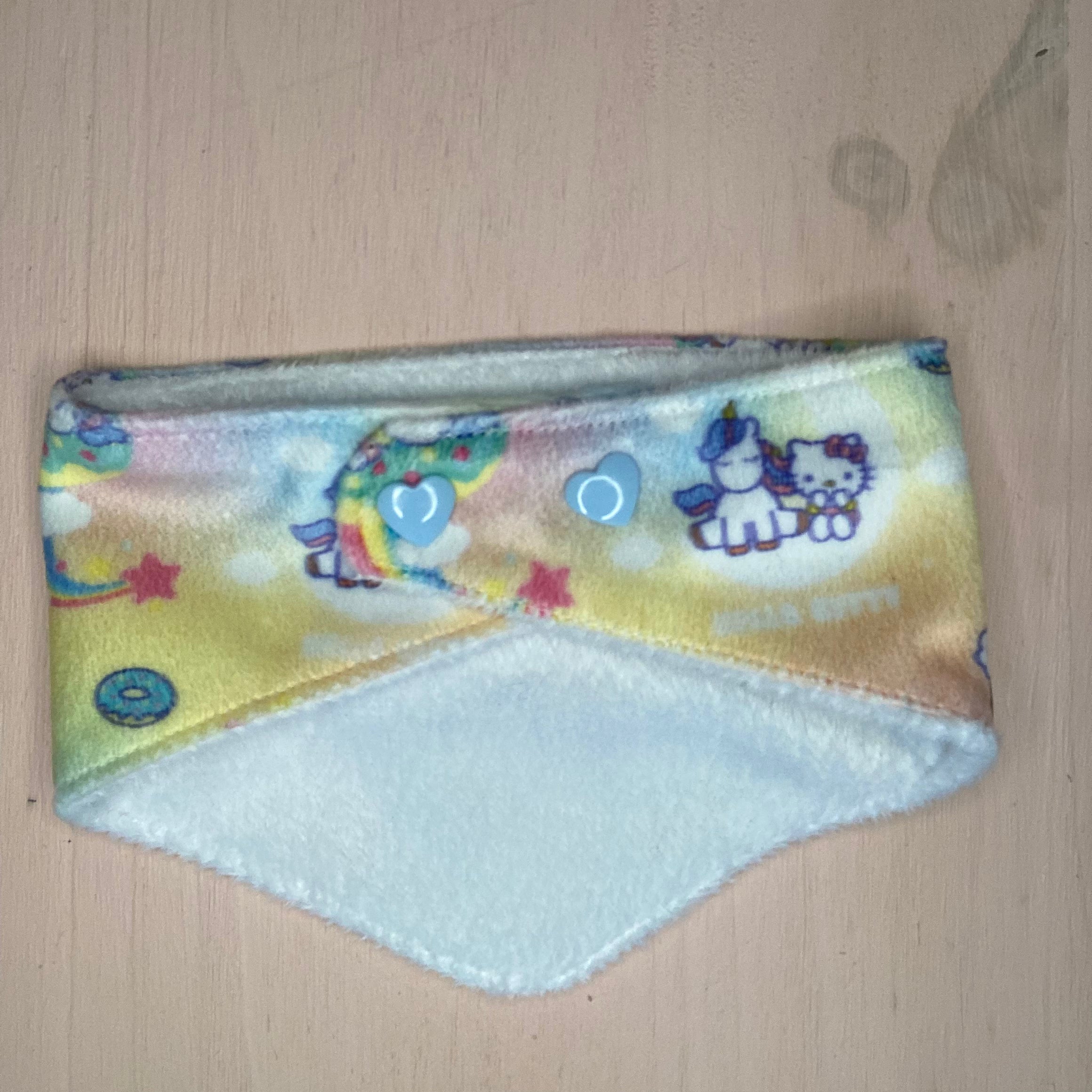 carabidule-les-l-gers-bandana-chien-kawaii-velours-ultra-doux image 2