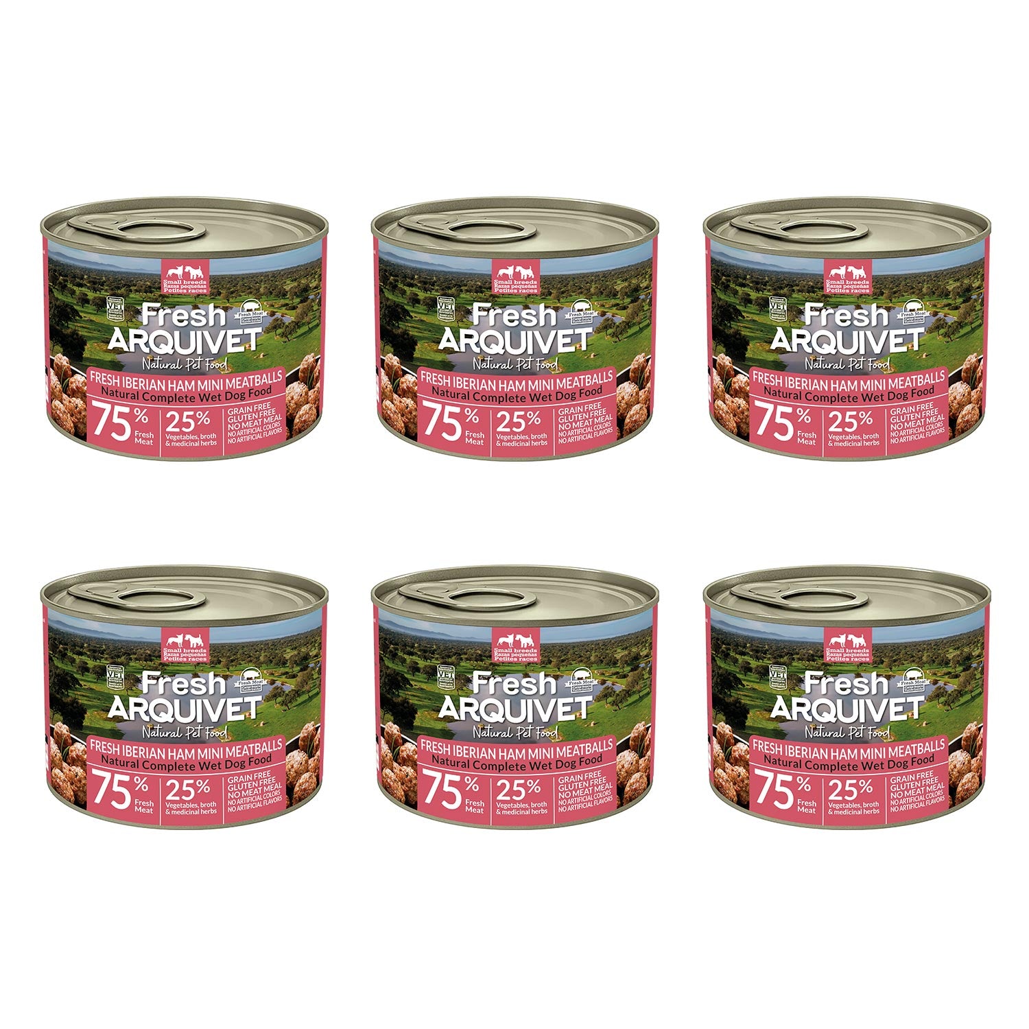 arquivet-mini-boulettes-jambon-ib-rique-200-g-p-t-e-chien image 3