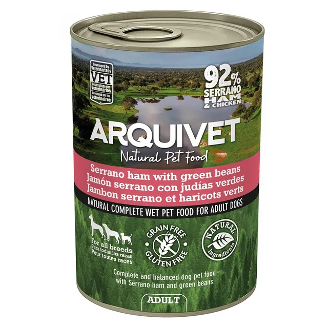 arquivet-p-t-e-jambon-serrano-haricots-verts-400-g-sans-c-r-ales image 1