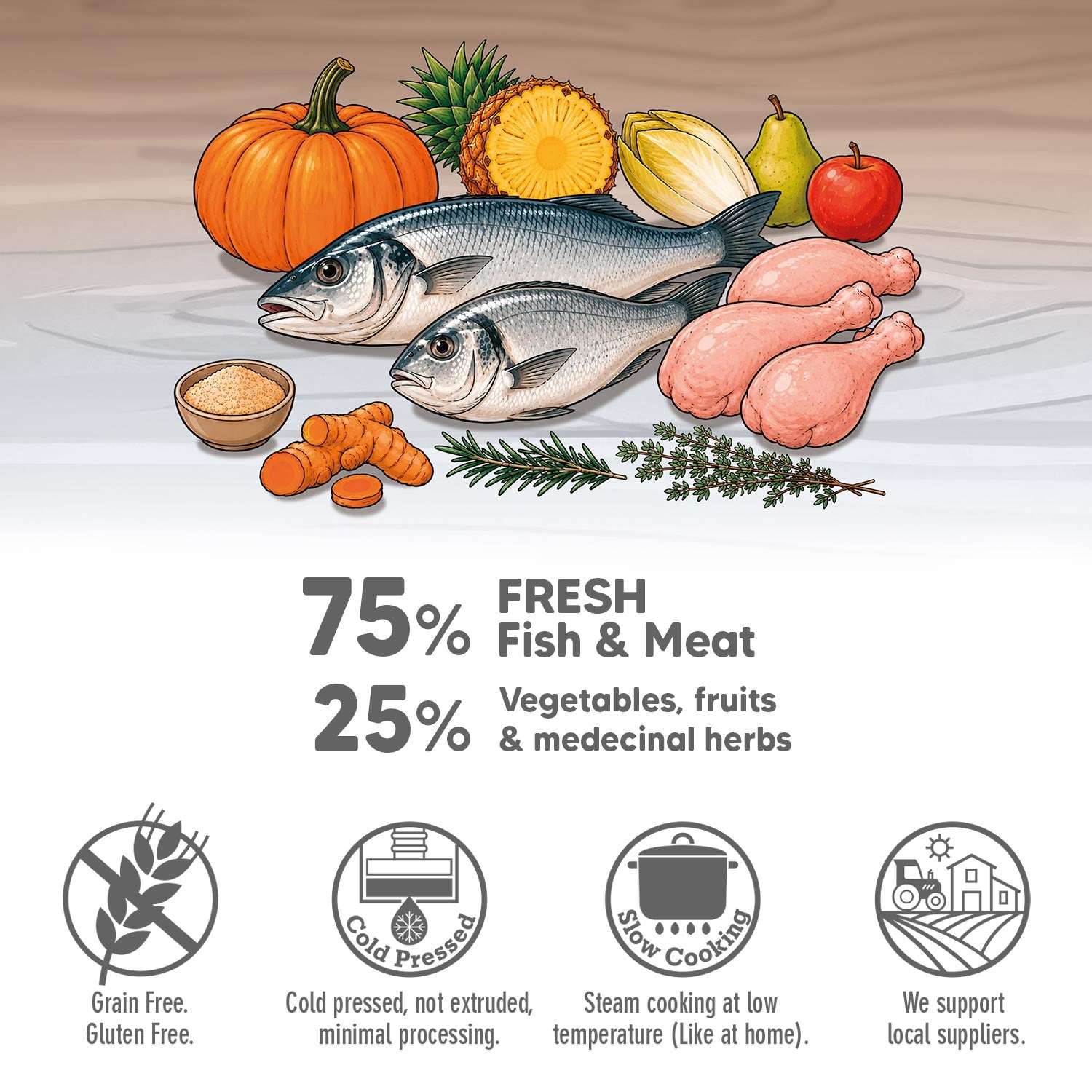 arquivet-fresh-meat-snacks-poisson-oc-anique-snack-chien-300-g image 2