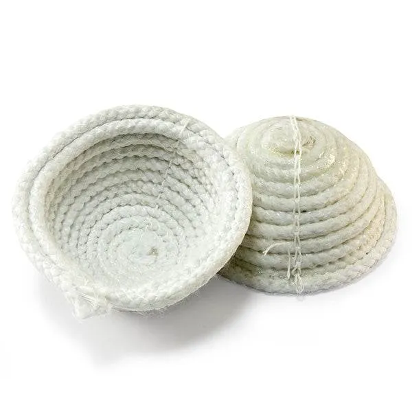 arquivet-nid-sparte-coll-nid-oiseau-jute-blanc-11-cm-ponte image 1